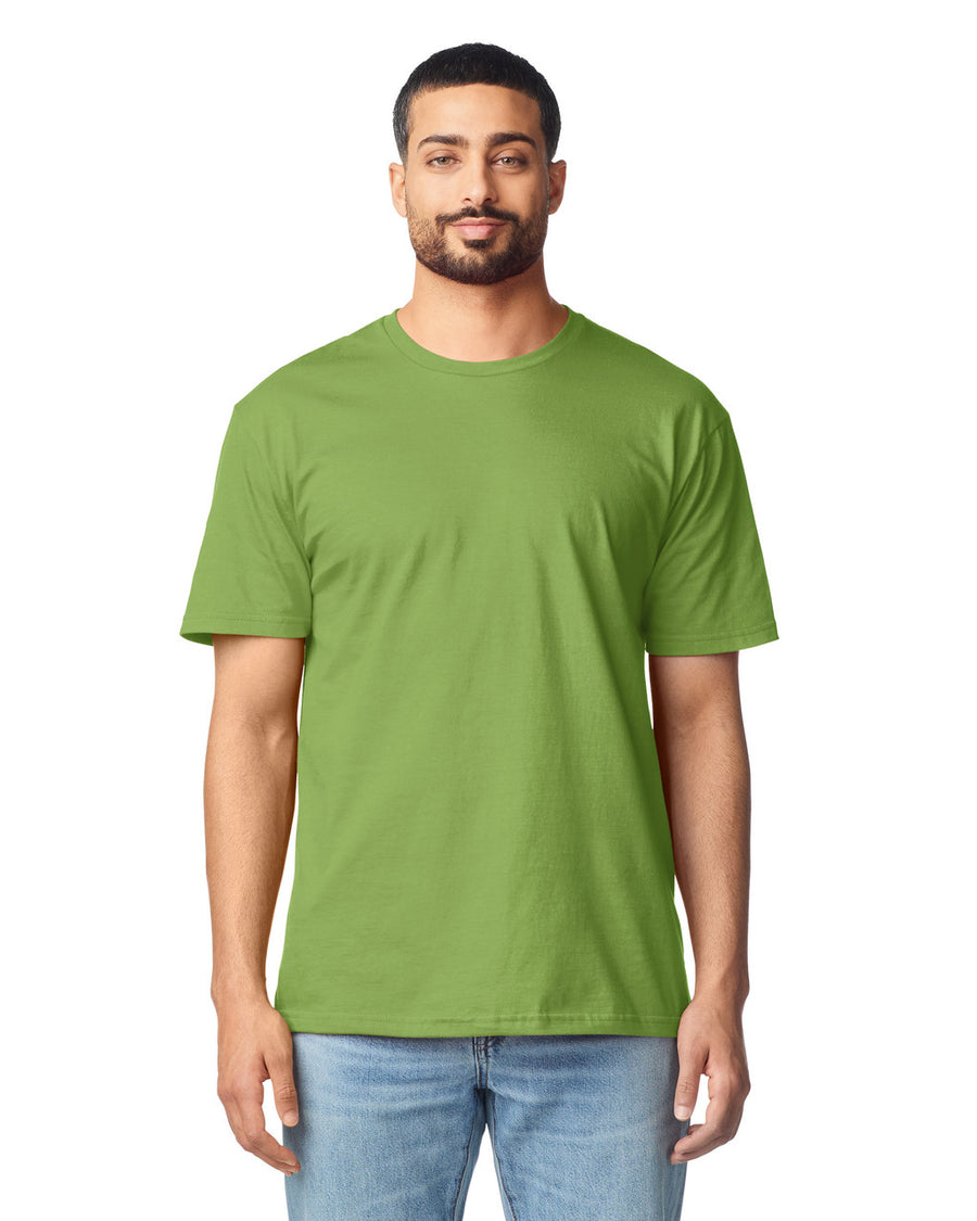 Gildan G640 Softstyle T-Shirt - Kiwi - model front