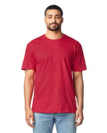 Gildan G640 Softstyle T-Shirt - Cherry Red - model front