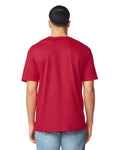 Gildan G640 Softstyle T-Shirt - Cherry Red - model back