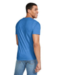 Gildan G640 Softstyle T-Shirt - Heather Royal - model back