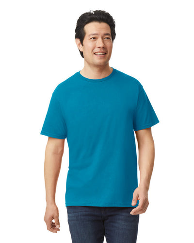 Gildan G640 Softstyle T-Shirt - Antique Sapphire - model front