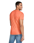 Gildan G640 Softstyle T-Shirt - Heather Orange - model back