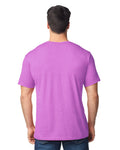 Gildan G640 Softstyle T-Shirt - Heather Radiant Orchid - model back