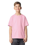 Gildan 64000B Youth Softstyle T-Shirt - Light Pink - model front
