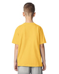 Gildan 64000B Youth Softstyle T-Shirt - Daisy - model back