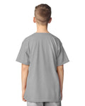 Gildan 64000B Youth Softstyle T-Shirt - Sport Grey - model back
