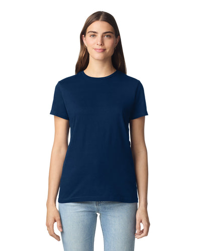 Gildan 64000L Women's Softstyle T-Shirt - Navy - model front