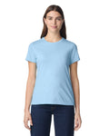 Gildan 64000L Women's Softstyle T-Shirt - Light Blue - model front