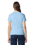 Gildan 64000L Women's Softstyle T-Shirt - Light Blue - model back