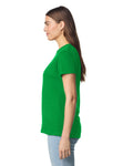 Gildan 64000L Women's Softstyle T-Shirt - Irish Green - model side