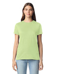 Gildan 64000L Women's Softstyle T-Shirt - Pistachio - model front