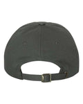 Yupoong 6245CM Classic Dad Hat - Dark Grey - back