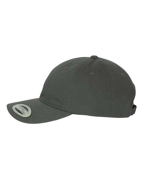 Yupoong 6245CM Classic Dad Hat - Dark Grey - side