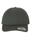Yupoong 6245CM Classic Dad Hat - Dark Grey - front