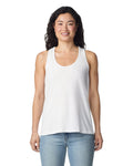 Gildan 64200L Women's Softstyle Tank Top - White - model front