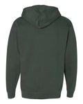Independent Trading Co. SS4500 Midweight Hooded Sweatshirt - Alpine Green - back