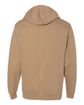 Independent Trading Co. SS4500 Midweight Hooded Sweatshirt - Sandstone - back