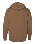 Independent Trading Co. SS4500 Midweight Hooded Sweatshirt - Saddle - back