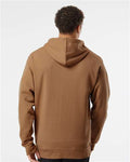 Independent Trading Co. SS4500 Midweight Hooded Sweatshirt - Saddle - model back