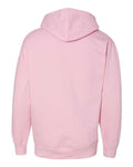 Independent Trading Co. SS4500 Midweight Hooded Sweatshirt - Light Pink - back