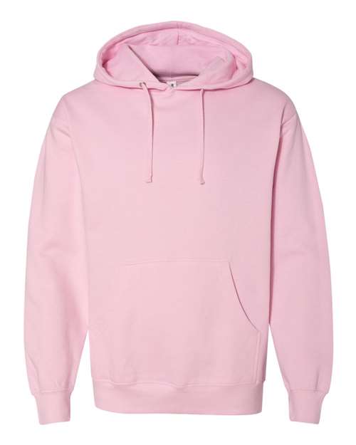 Independent Trading Co. SS4500 Midweight Hooded Sweatshirt - Light Pink - flat front