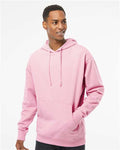 Independent Trading Co. SS4500 Midweight Hooded Sweatshirt - Light Pink - model front