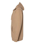 Independent Trading Co. SS4500Z Midweight Full-Zip Hooded Sweatshirt - Sandstone - side