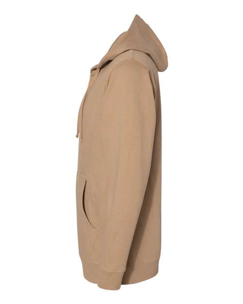 Independent Trading Co. SS4500Z Midweight Full-Zip Hooded Sweatshirt - Sandstone - side