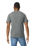 Gildan 65000 Unisex Softstyle Midweight T-Shirt - Graphite Heather - model back