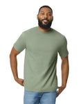 Gildan 65000 Unisex Softstyle Midweight T-Shirt - Sage - model front