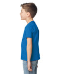Gildan 65000B Youth Softstyle Midweight T-Shirt - Royal - model side