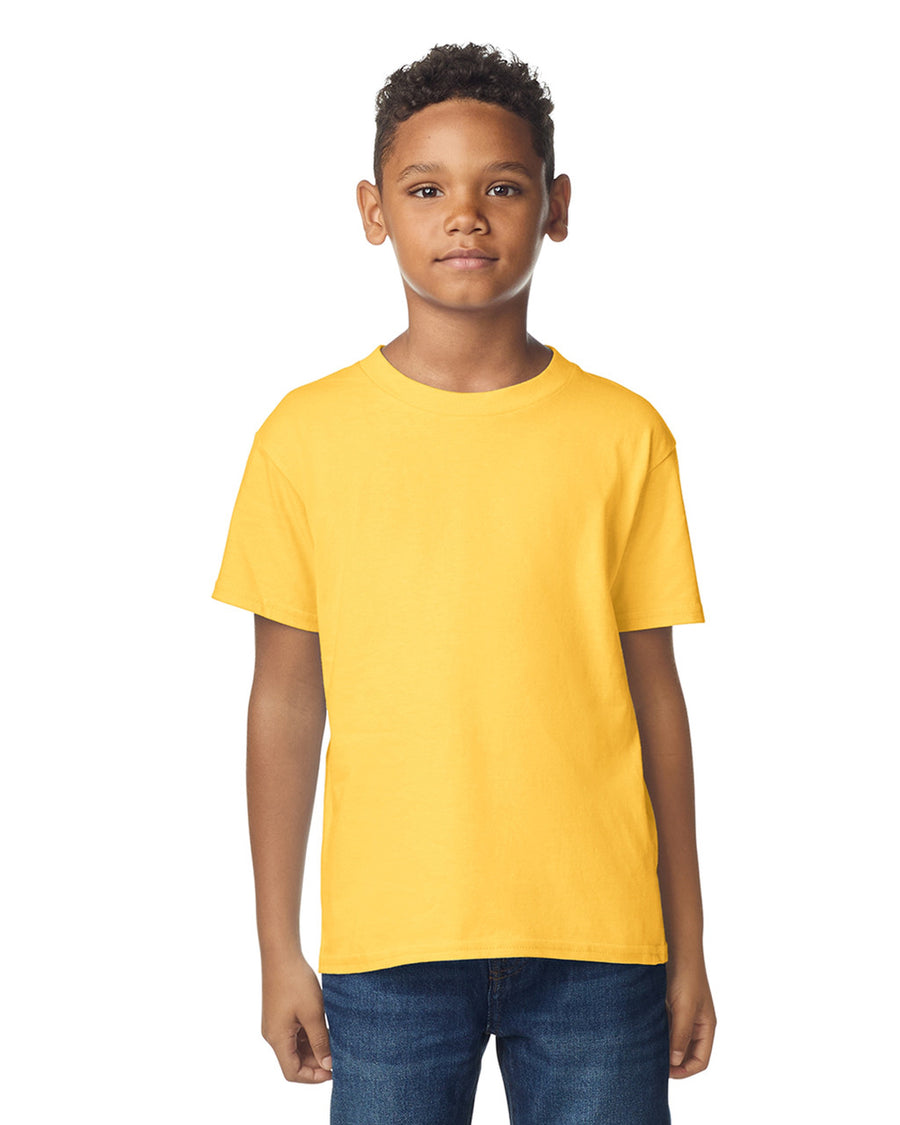 Gildan 65000B Youth Softstyle Midweight T-Shirt - Daisy - model front