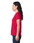 Gildan 65000L Women's Softstyle Midweight T-Shirt - Red - model side