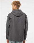 Independent Trading Co. EXP94NAW Men's Nylon Anorak - Graphite - model back