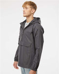 Independent Trading Co. EXP94NAW Men's Nylon Anorak - Graphite - model side