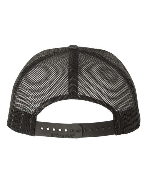 Richardson 112P Printed Trucker Cap - Kryptek Typhon/ Black - back