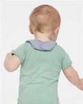 Rabbit Skins 1005 Infant Premium Jersey Bib - Heather - model back