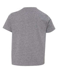 Rabbit Skins 3321 Toddler Fine Jersey Tee - Granite Heather - back