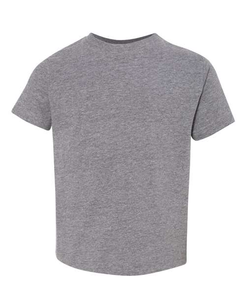 Rabbit Skins 3321 Toddler Fine Jersey Tee - Granite Heather - front