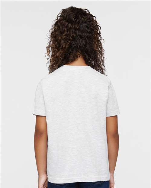 Rabbit Skins 3321 Toddler Fine Jersey Tee - Ash - model back