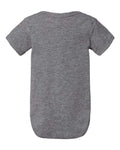 Rabbit Skins 4424 Infant Fine Jersey Bodysuit - Granite Heather - back