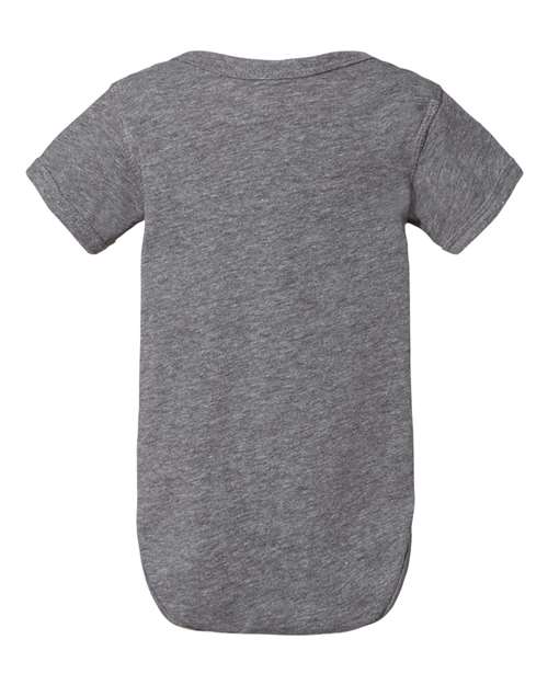 Rabbit Skins 4424 Infant Fine Jersey Bodysuit - Granite Heather - back
