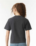 Comfort Colors 3023CL Women's Garment-Dyed Heavyweight Boxy T-Shirt - Pepper - model back