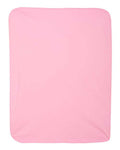 Rabbit Skins 1110 Premium Jersey Infant Blanket - Pink - front