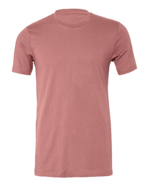 Bella+Canvas 3001 Unisex Jersey Short Sleeve Tee - Mauve - front