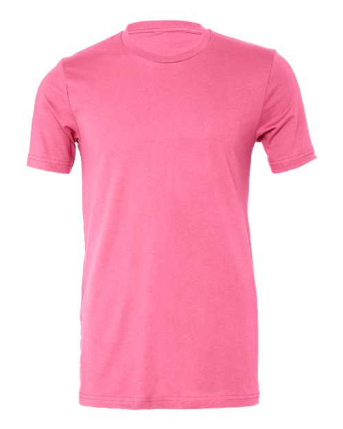 Bella+Canvas 3001 Unisex Jersey Short Sleeve Tee - Charity Pink - front
