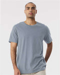 Bella+Canvas BC3001 Unisex Jersey Short Sleeve Tee - Vintage Denim - model front