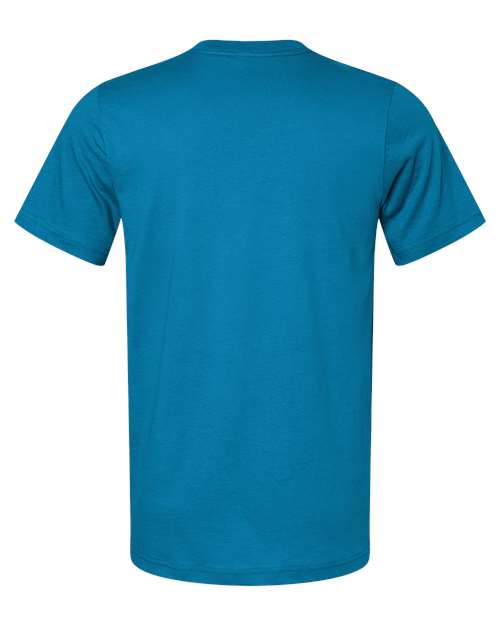 Bella+Canvas 3001 Unisex Jersey Short Sleeve Tee - Electric Blue - back