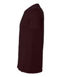 Bella+Canvas 3001 Unisex Jersey Short Sleeve Tee - Oxblood Black - side