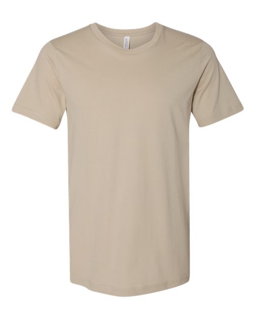 Bella+Canvas BC3001 Unisex Jersey Short Sleeve Tee - Tan - front